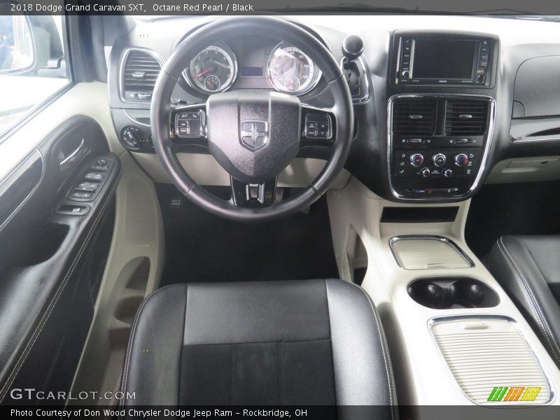Octane Red Pearl / Black 2018 Dodge Grand Caravan SXT
