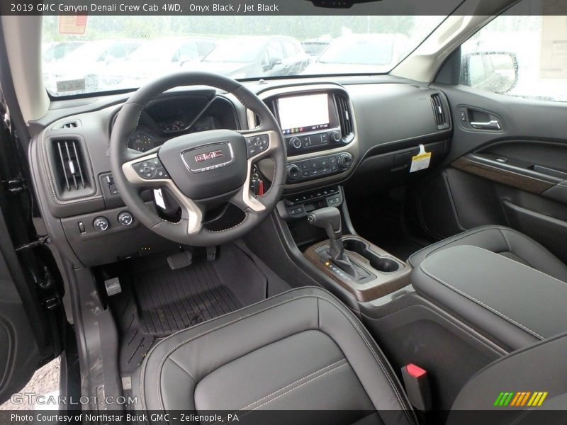  2019 Canyon Denali Crew Cab 4WD Jet Black Interior