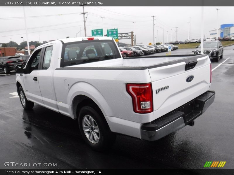 Oxford White / Earth Gray 2017 Ford F150 XL SuperCab