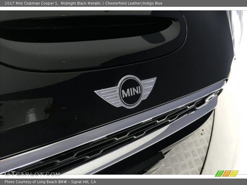 Midnight Black Metallic / Chesterfield Leather/Indigo Blue 2017 Mini Clubman Cooper S