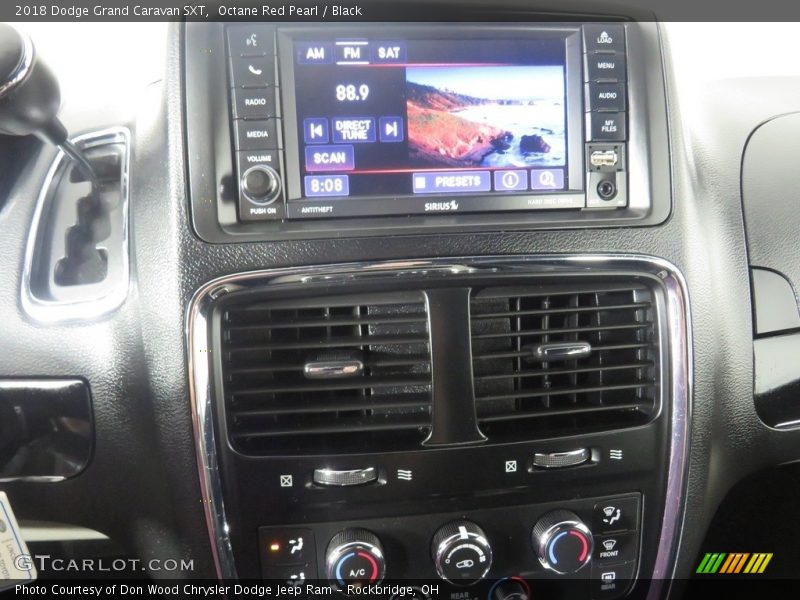 Octane Red Pearl / Black 2018 Dodge Grand Caravan SXT