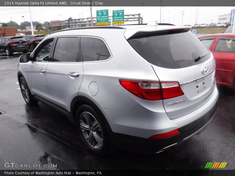 Circuit Silver / Gray 2014 Hyundai Santa Fe Limited AWD