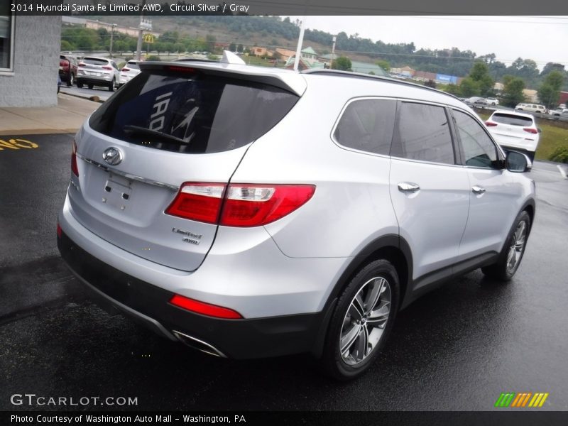 Circuit Silver / Gray 2014 Hyundai Santa Fe Limited AWD