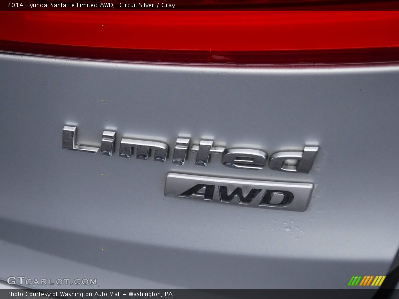 Circuit Silver / Gray 2014 Hyundai Santa Fe Limited AWD