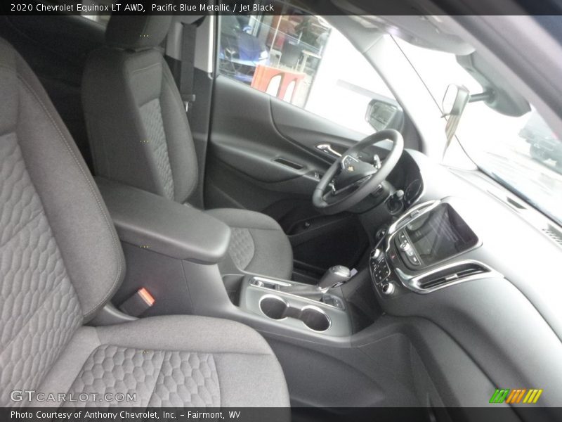 Pacific Blue Metallic / Jet Black 2020 Chevrolet Equinox LT AWD