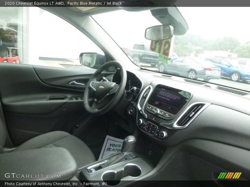 Pacific Blue Metallic / Jet Black 2020 Chevrolet Equinox LT AWD