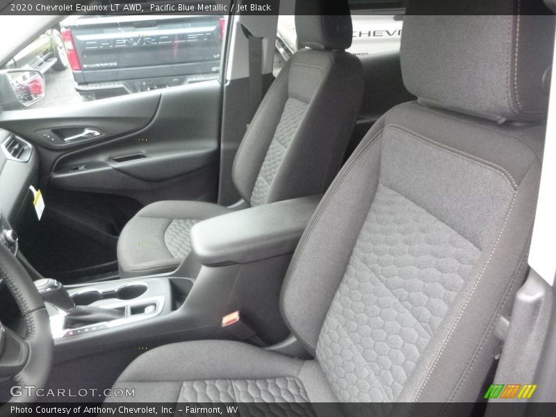 Pacific Blue Metallic / Jet Black 2020 Chevrolet Equinox LT AWD