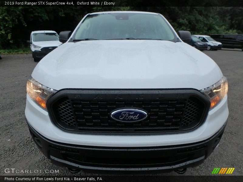 Oxford White / Ebony 2019 Ford Ranger STX SuperCrew 4x4