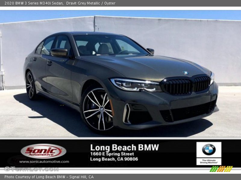 Dravit Grey Metallic / Oyster 2020 BMW 3 Series M340i Sedan