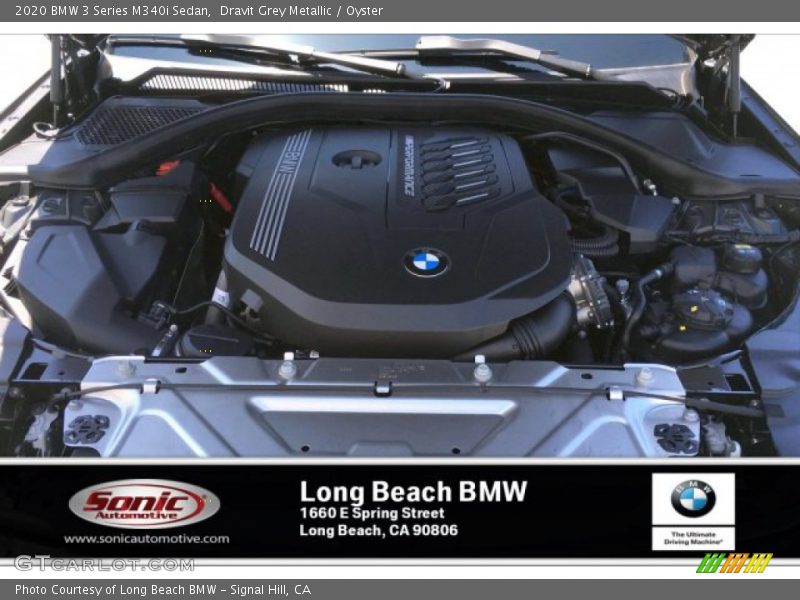 Dravit Grey Metallic / Oyster 2020 BMW 3 Series M340i Sedan