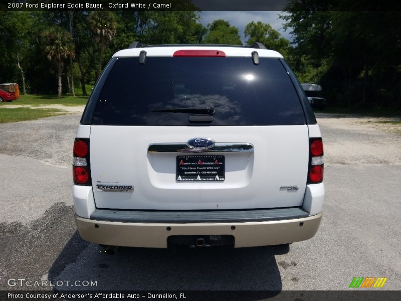 Oxford White / Camel 2007 Ford Explorer Eddie Bauer