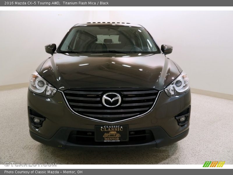 Titanium Flash Mica / Black 2016 Mazda CX-5 Touring AWD