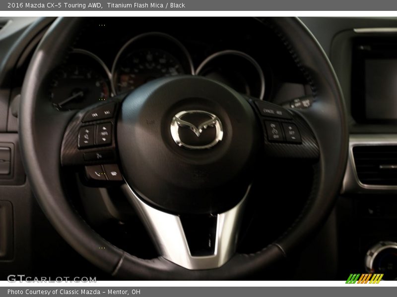 Titanium Flash Mica / Black 2016 Mazda CX-5 Touring AWD