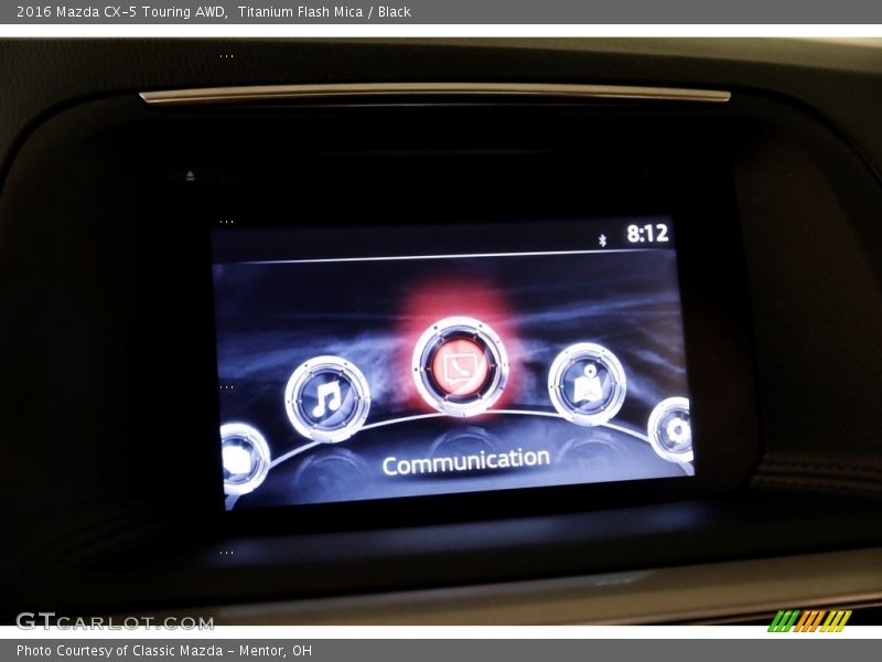 Titanium Flash Mica / Black 2016 Mazda CX-5 Touring AWD