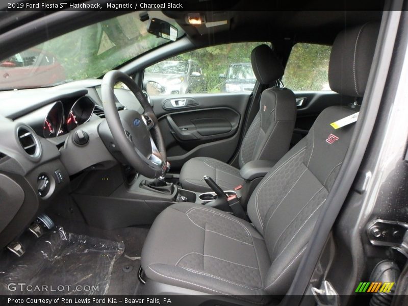 Front Seat of 2019 Fiesta ST Hatchback