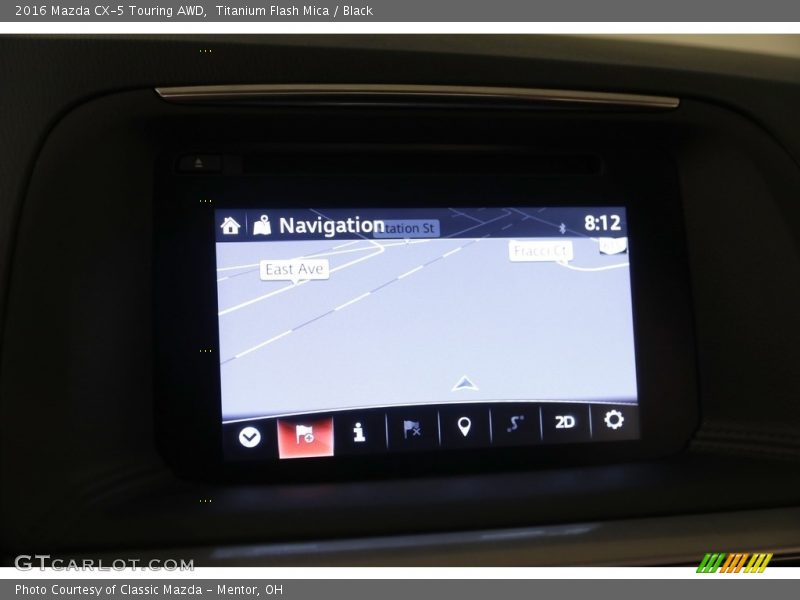 Titanium Flash Mica / Black 2016 Mazda CX-5 Touring AWD