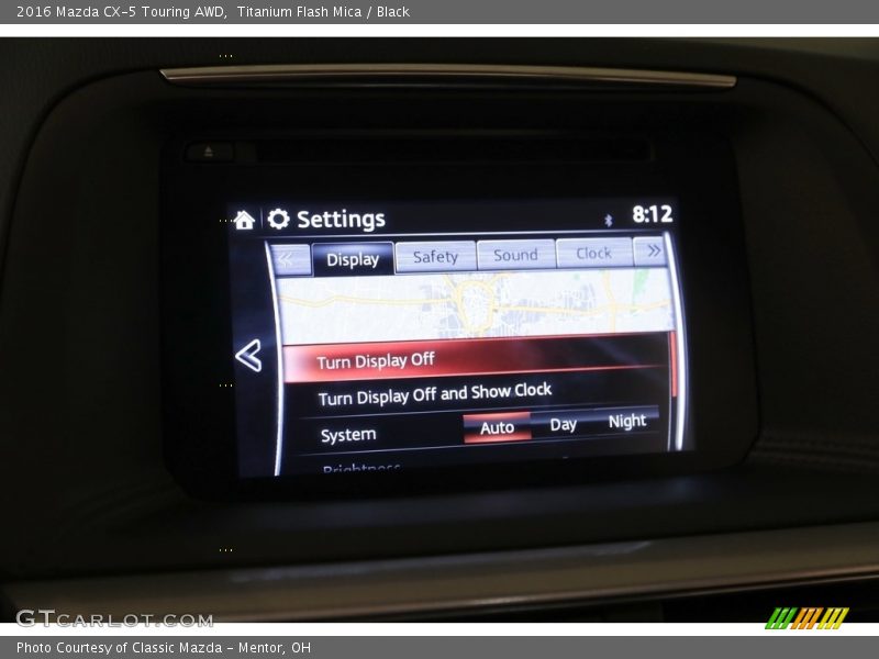 Titanium Flash Mica / Black 2016 Mazda CX-5 Touring AWD
