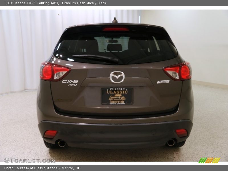 Titanium Flash Mica / Black 2016 Mazda CX-5 Touring AWD
