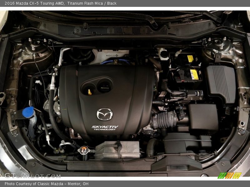 Titanium Flash Mica / Black 2016 Mazda CX-5 Touring AWD