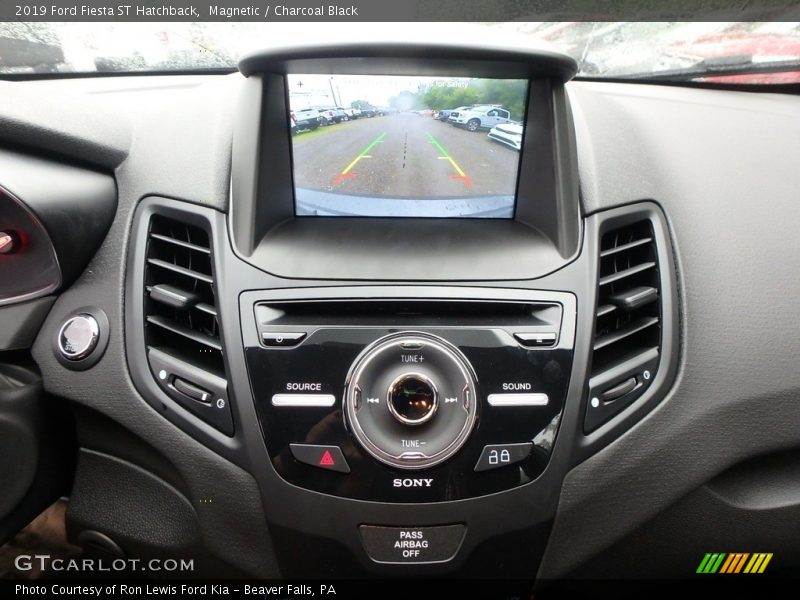 Controls of 2019 Fiesta ST Hatchback