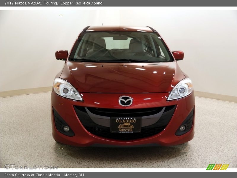 Copper Red Mica / Sand 2012 Mazda MAZDA5 Touring