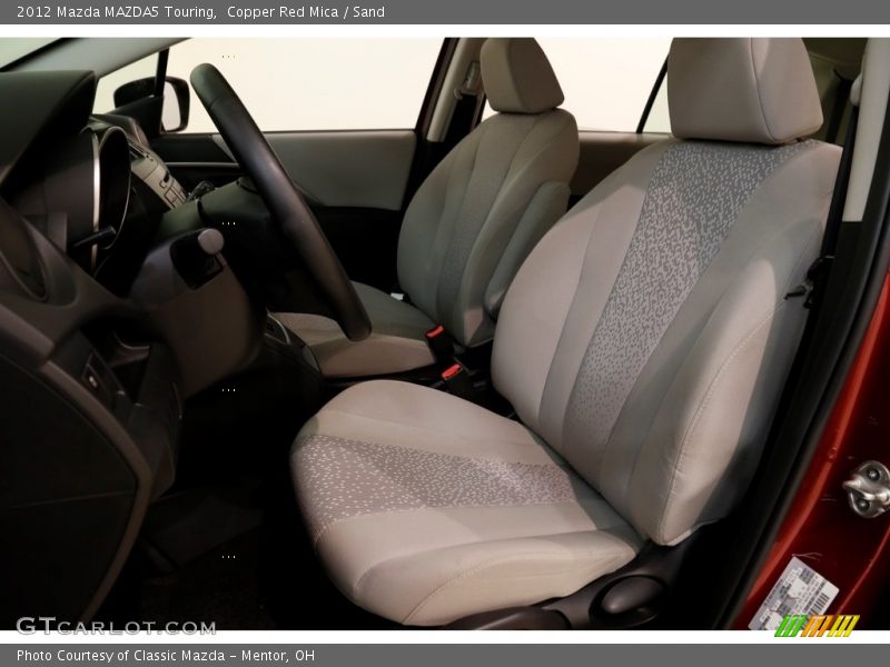 Copper Red Mica / Sand 2012 Mazda MAZDA5 Touring