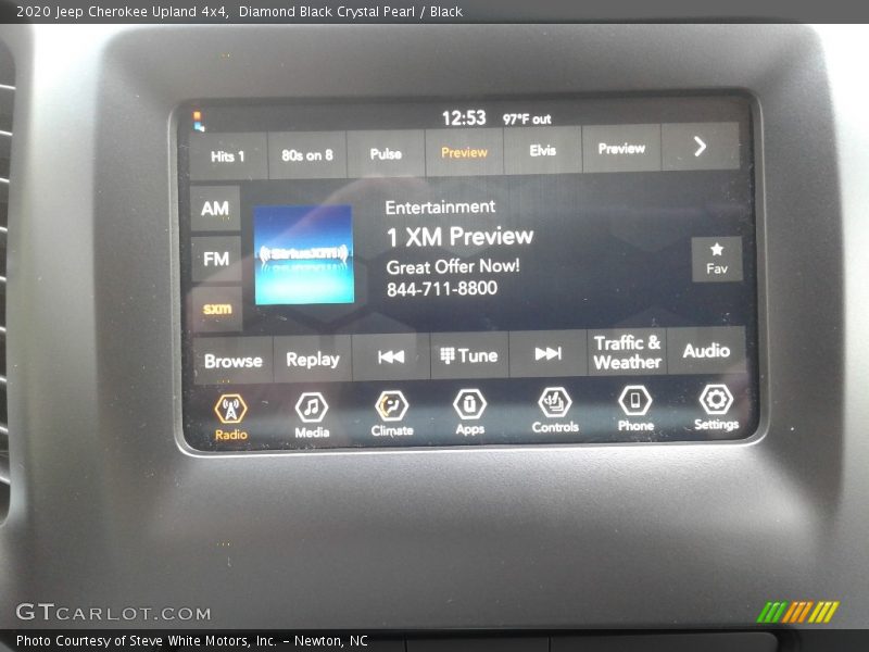 Controls of 2020 Cherokee Upland 4x4