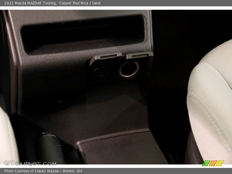 Copper Red Mica / Sand 2012 Mazda MAZDA5 Touring