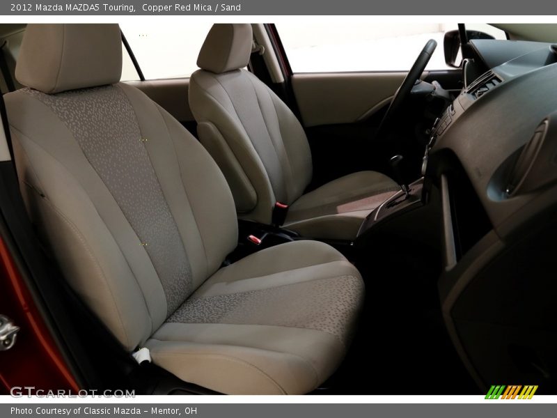 Copper Red Mica / Sand 2012 Mazda MAZDA5 Touring
