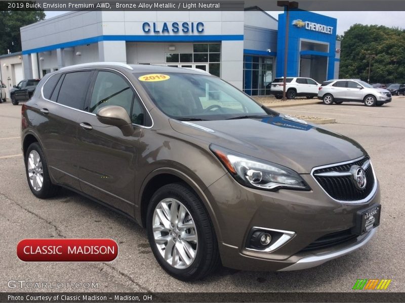 Bronze Alloy Metallic / Light Neutral 2019 Buick Envision Premium AWD