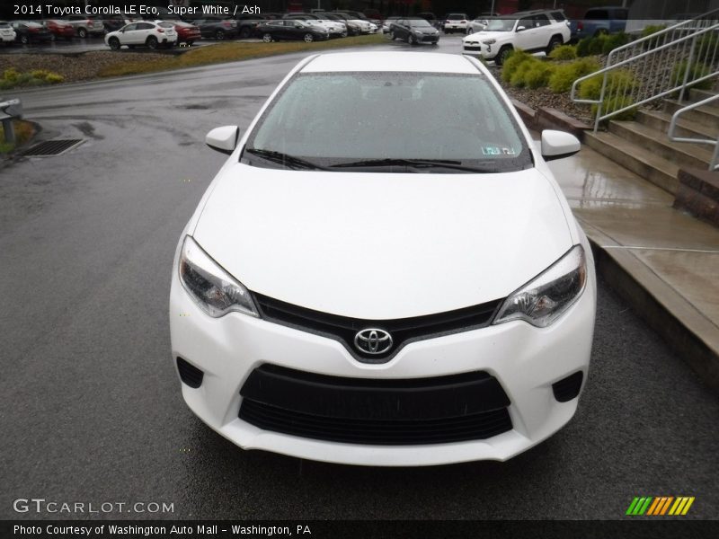 Super White / Ash 2014 Toyota Corolla LE Eco