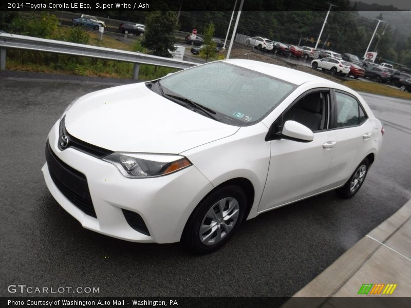 Super White / Ash 2014 Toyota Corolla LE Eco