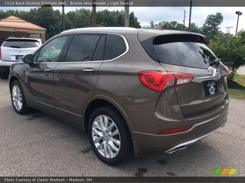 Bronze Alloy Metallic / Light Neutral 2019 Buick Envision Premium AWD