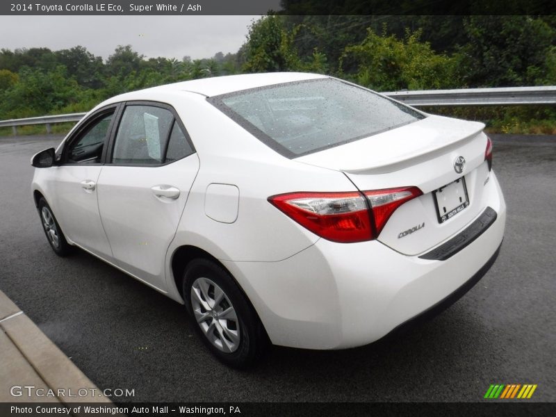 Super White / Ash 2014 Toyota Corolla LE Eco