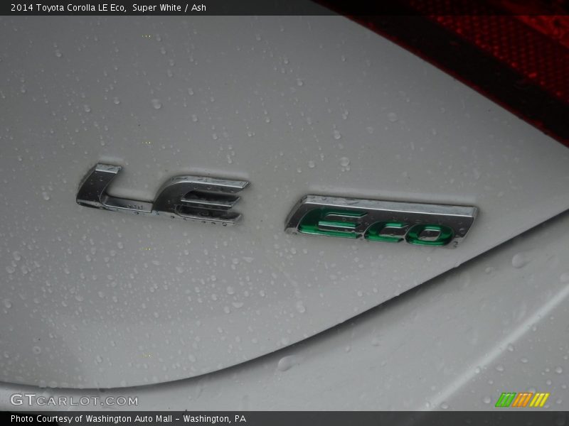 Super White / Ash 2014 Toyota Corolla LE Eco