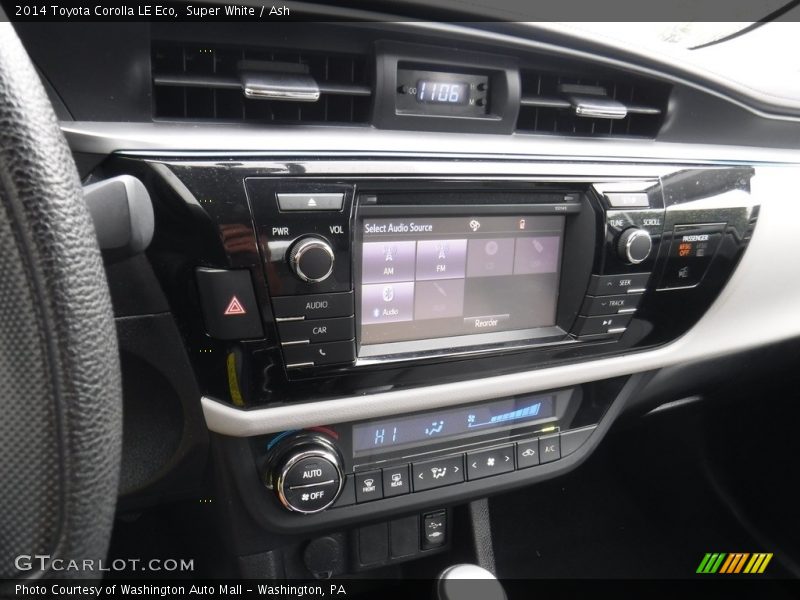 Super White / Ash 2014 Toyota Corolla LE Eco