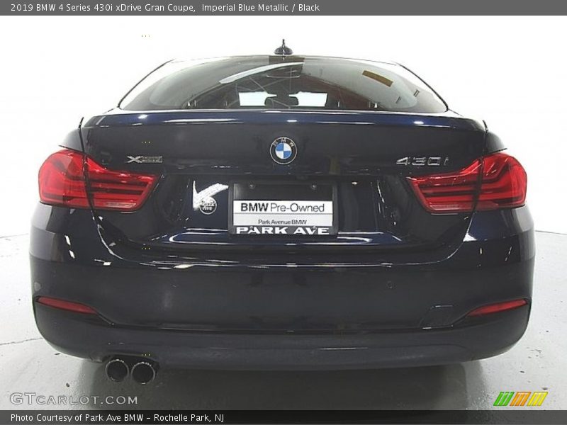 Imperial Blue Metallic / Black 2019 BMW 4 Series 430i xDrive Gran Coupe