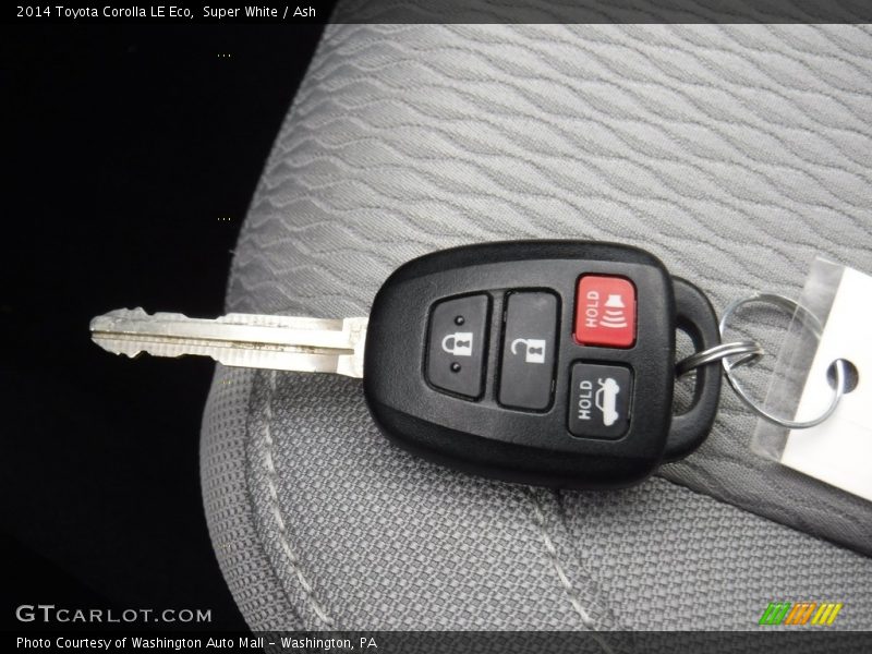 Super White / Ash 2014 Toyota Corolla LE Eco