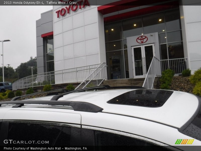 Taffeta White / Gray 2013 Honda Odyssey EX-L