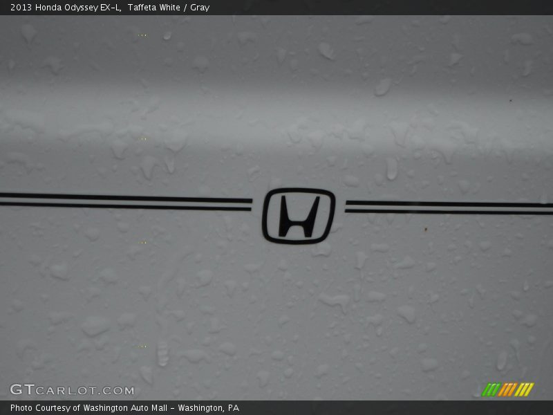Taffeta White / Gray 2013 Honda Odyssey EX-L