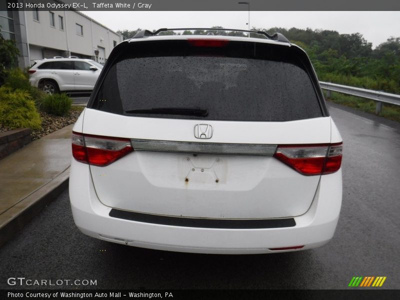 Taffeta White / Gray 2013 Honda Odyssey EX-L