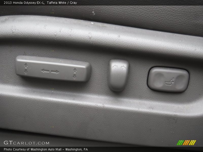 Taffeta White / Gray 2013 Honda Odyssey EX-L