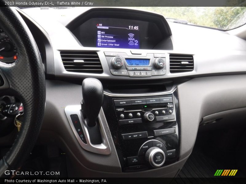 Taffeta White / Gray 2013 Honda Odyssey EX-L