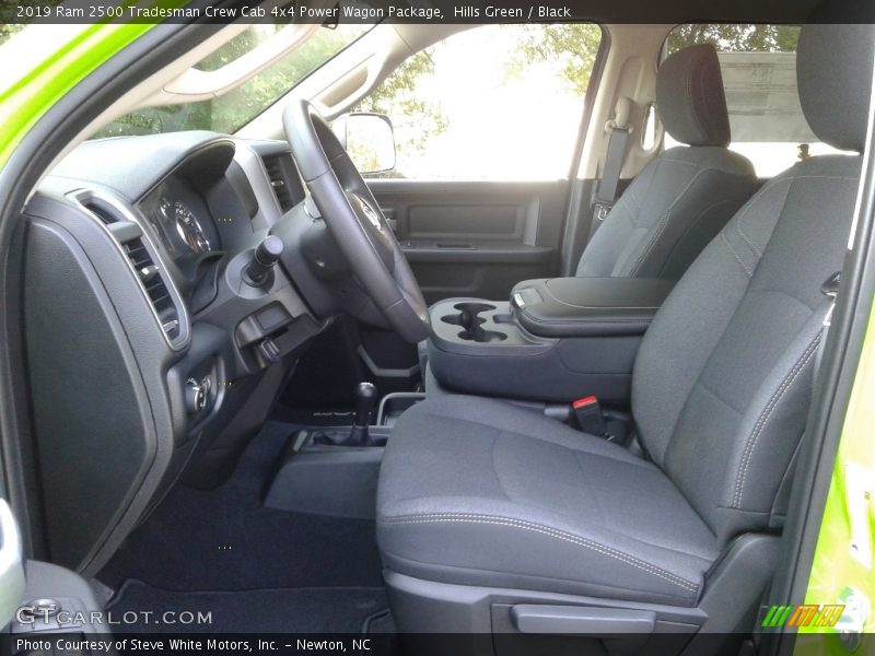 Front Seat of 2019 2500 Tradesman Crew Cab 4x4 Power Wagon Package