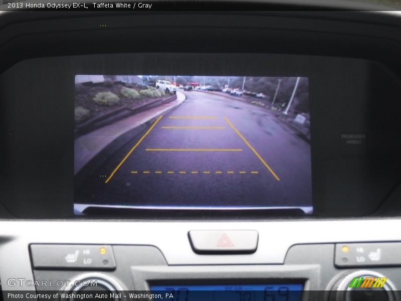 Taffeta White / Gray 2013 Honda Odyssey EX-L