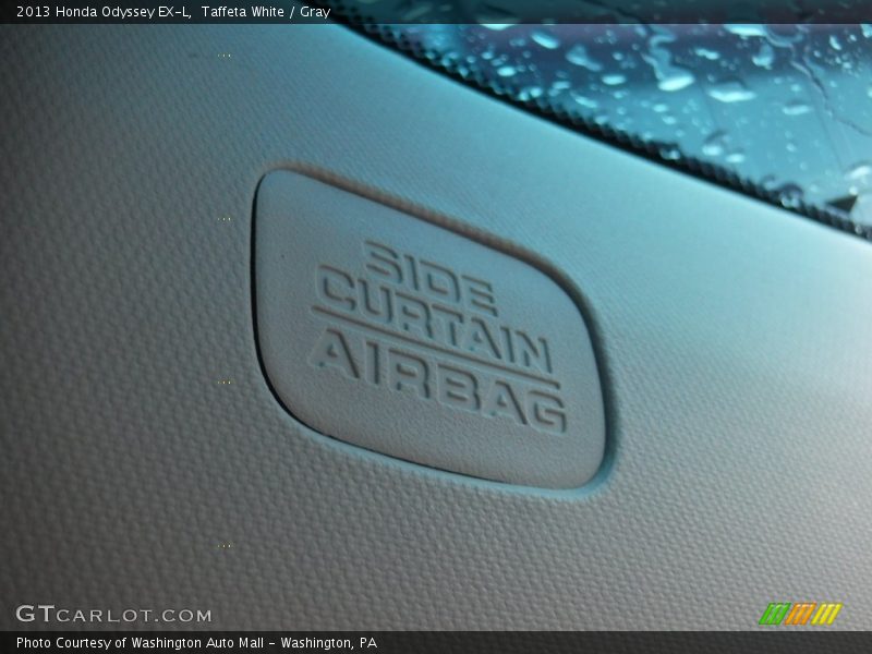 Taffeta White / Gray 2013 Honda Odyssey EX-L