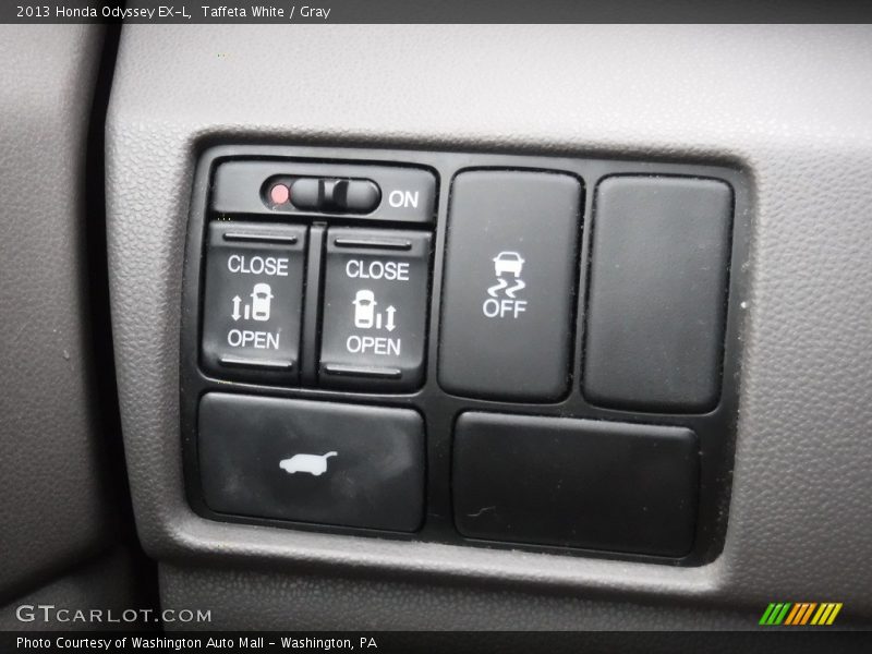 Taffeta White / Gray 2013 Honda Odyssey EX-L