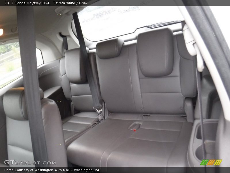 Taffeta White / Gray 2013 Honda Odyssey EX-L