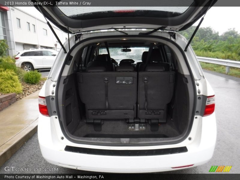 Taffeta White / Gray 2013 Honda Odyssey EX-L
