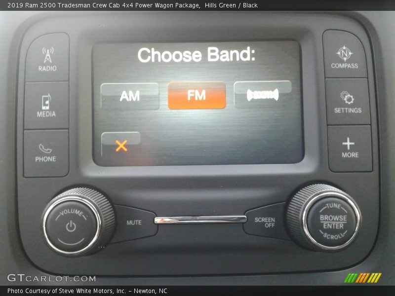 Controls of 2019 2500 Tradesman Crew Cab 4x4 Power Wagon Package
